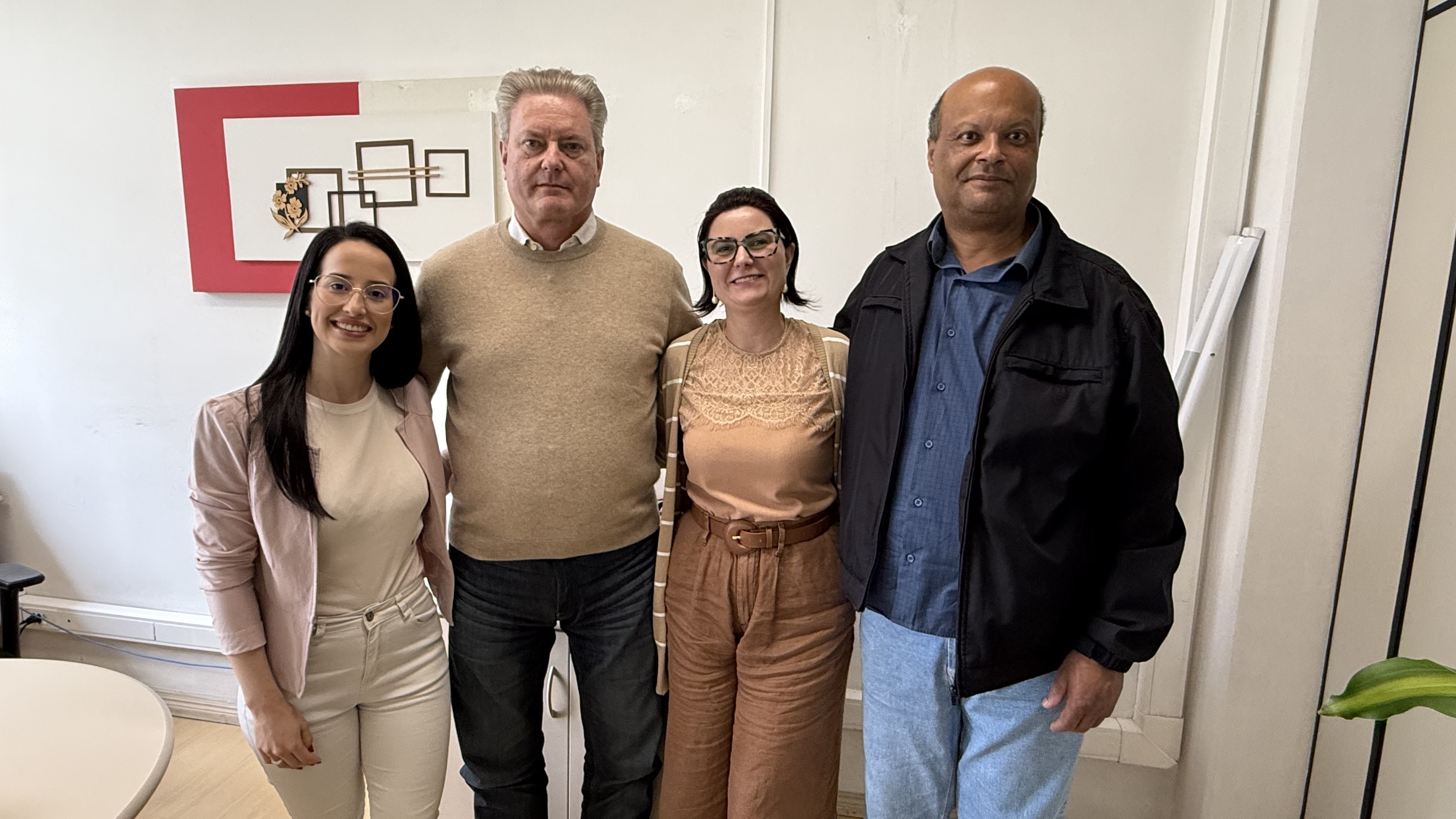 Presidente e diretor-geral do CISOP cumprem agenda em Curitiba