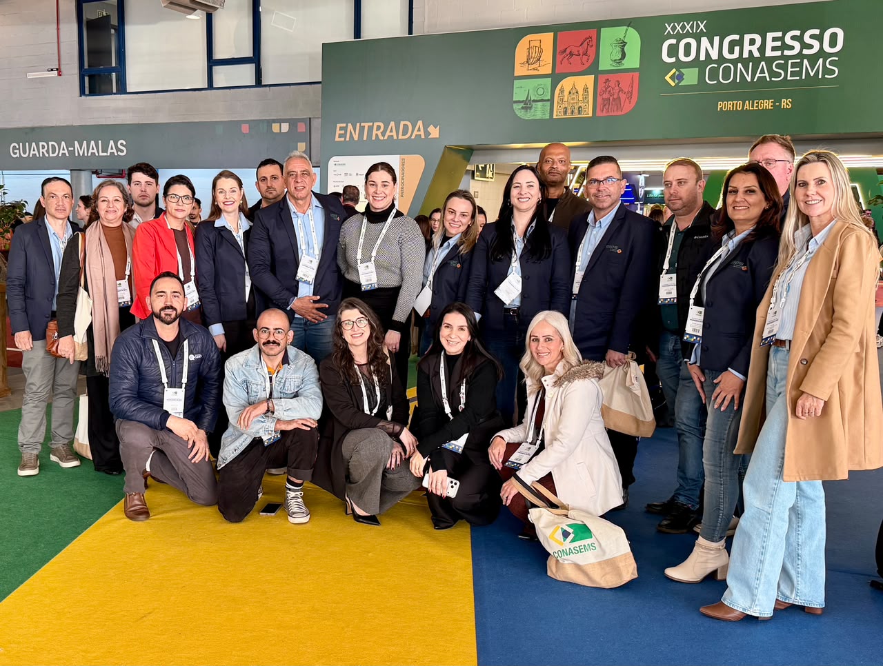 Noticia Destaque Corbélia representa a 10ª Regional de Saúde na Mostra “Brasil, Aqui Tem SUS” durante o Congresso do CONASEMS