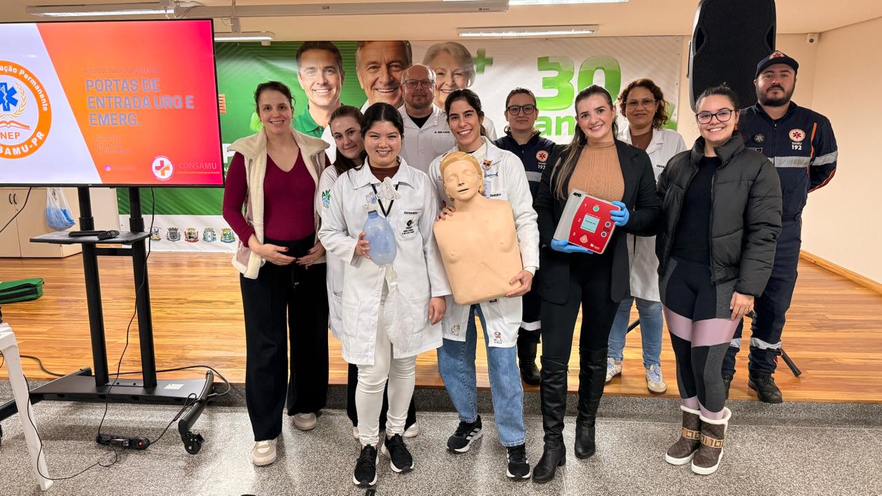 Noticia Destaque Equipe de Enfermagem do CISOP participa de capacitação em primeiros socorros promovida pelo NEP