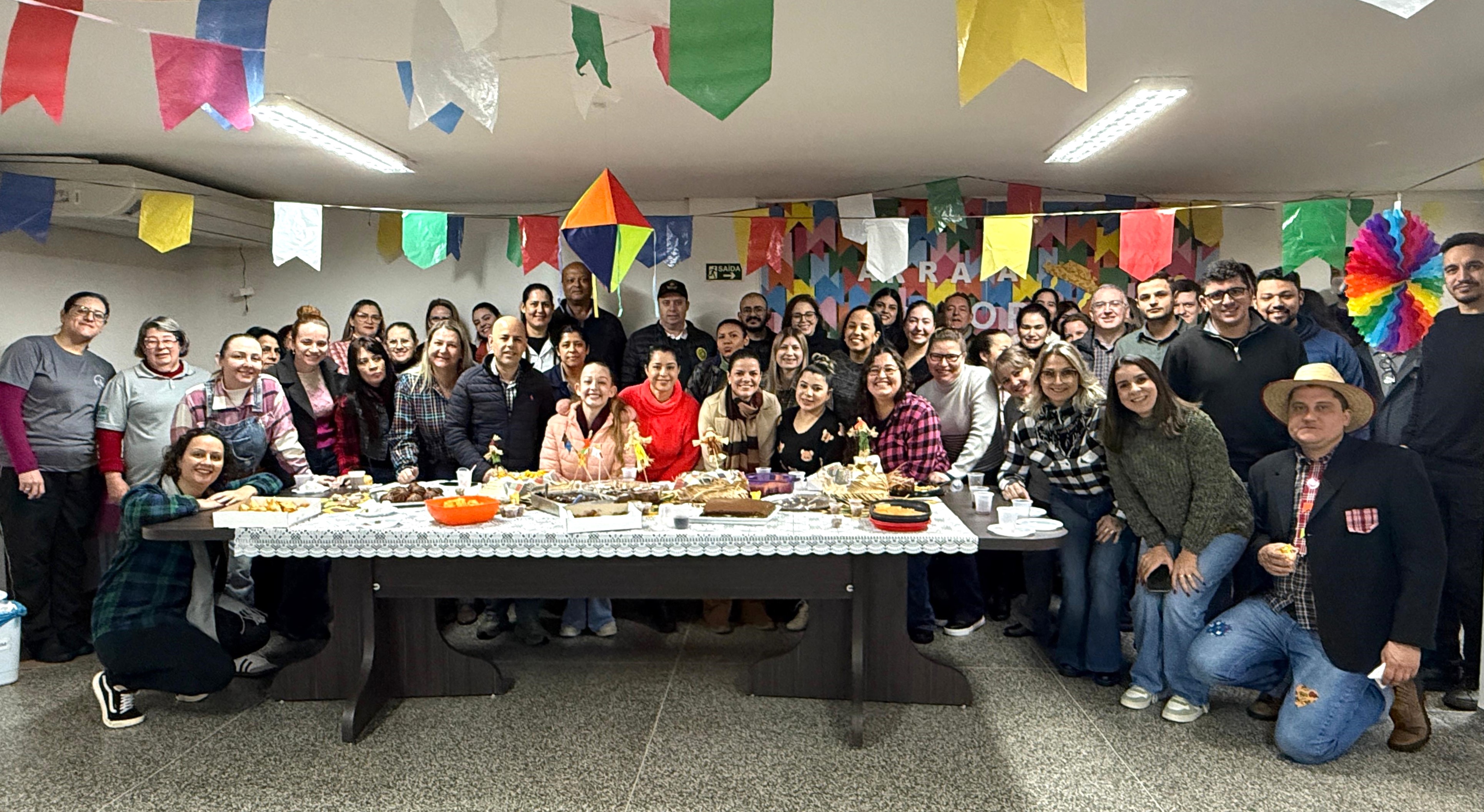 Café Junino demonstra integração de Servidores do CISOP